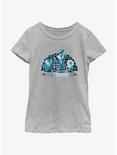 Disney Haunted Mansion Three Thumbs Up Youth Girls T-Shirt, ATH HTR, hi-res