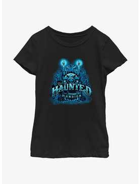 Disney Haunted Mansion Haunted Gargoyle Candles Youth Girls T-Shirt, , hi-res