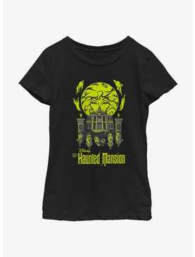 Disney Haunted Mansion Leota Toombs Crystal Ball Talking Heads Youth Girls T-Shirt, , hi-res
