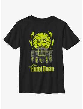 Disney Haunted Mansion Leota Toombs Crystal Ball Talking Heads Youth T-Shirt, , hi-res