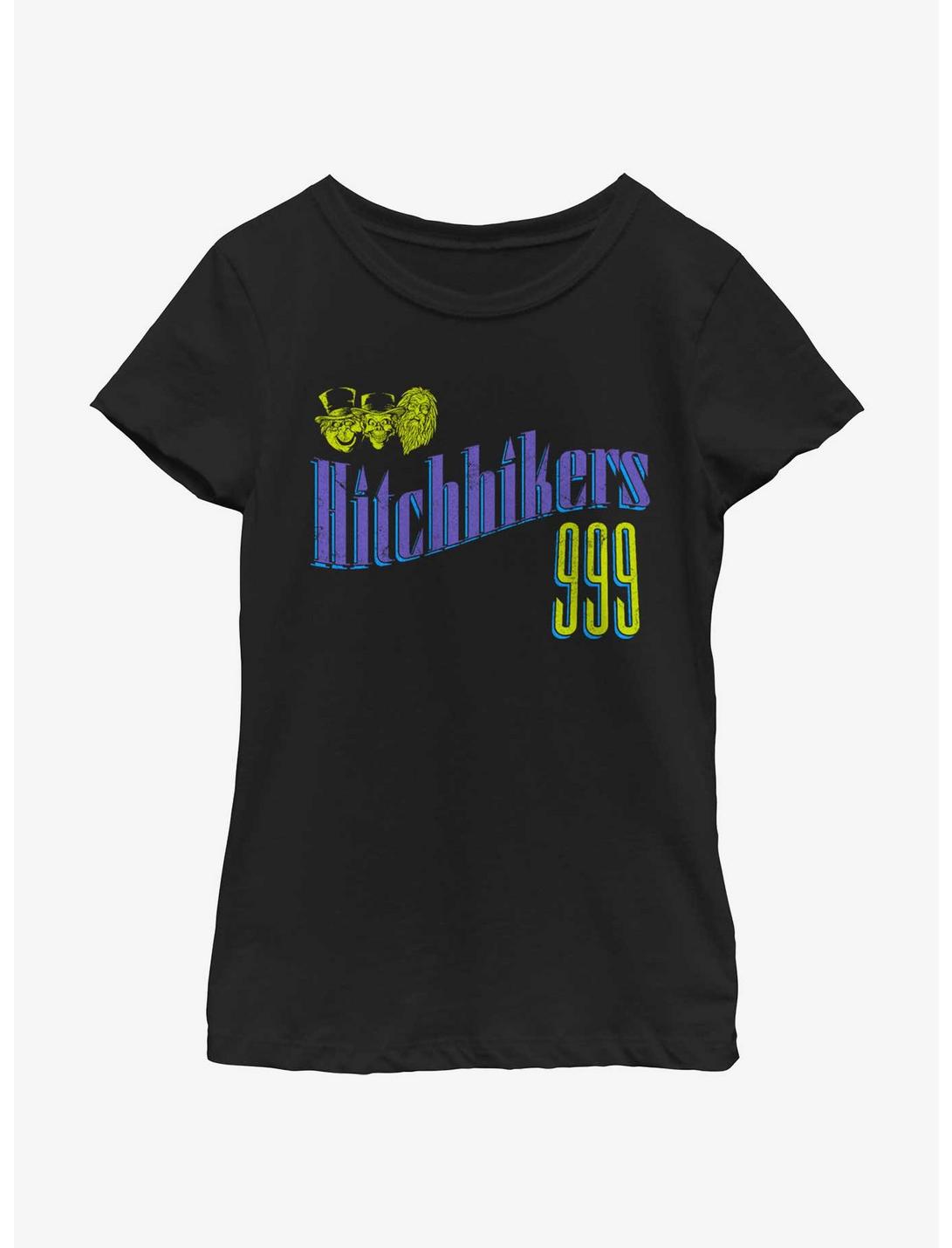 Disney Haunted Mansion Hitchhikers Club Youth Girls T-Shirt, BLACK, hi-res