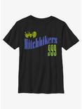 Disney Haunted Mansion Hitchhikers Club Youth T-Shirt, BLACK, hi-res