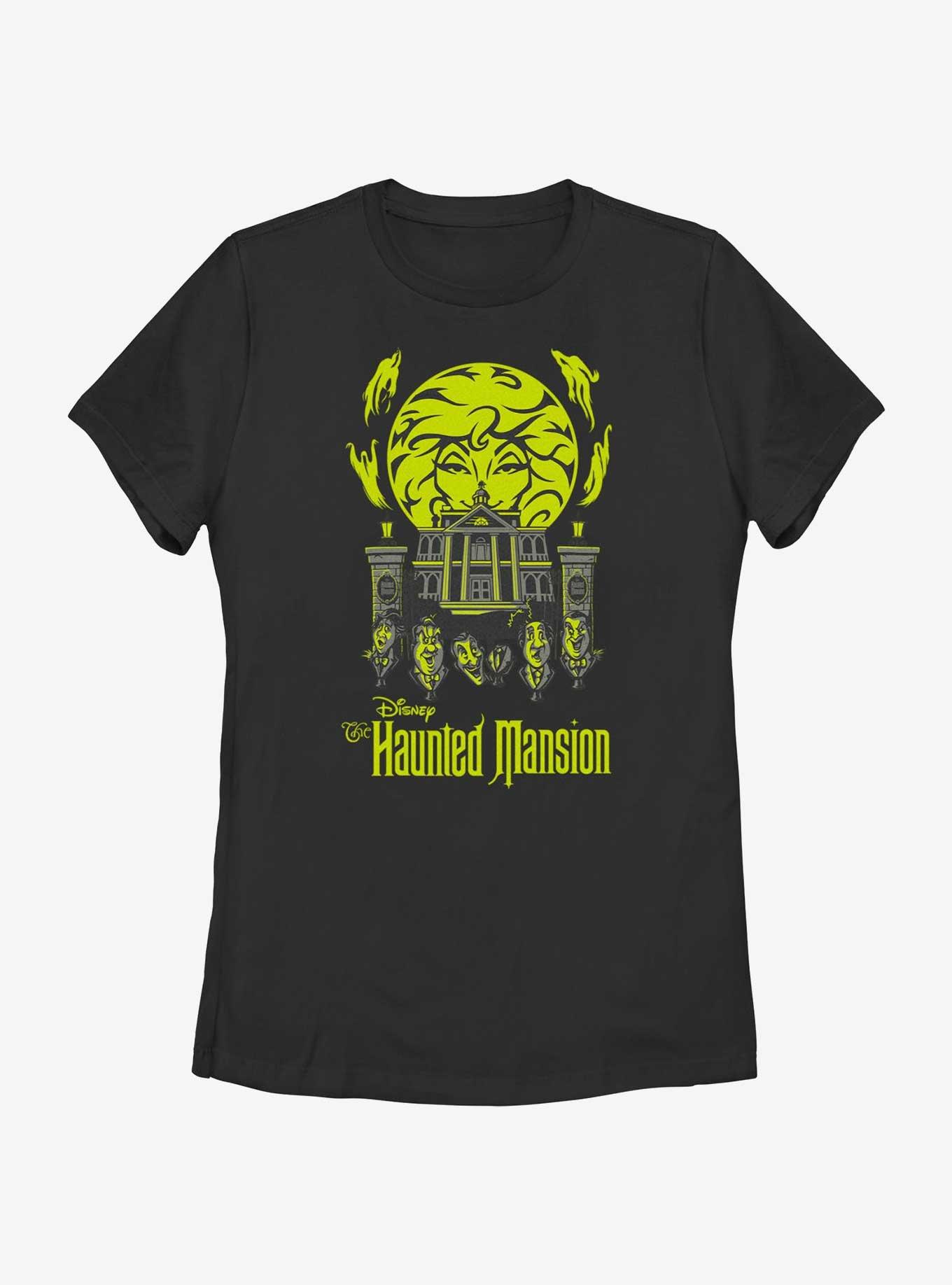 Disney Haunted Mansion Leota Toombs Crystal Ball Talking Heads Womens T-Shirt, , hi-res