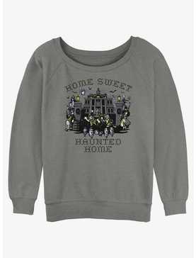 Disney Haunted Mansion Home Sweet Haunted Home Womens Slouchy Sweatshirt, , hi-res