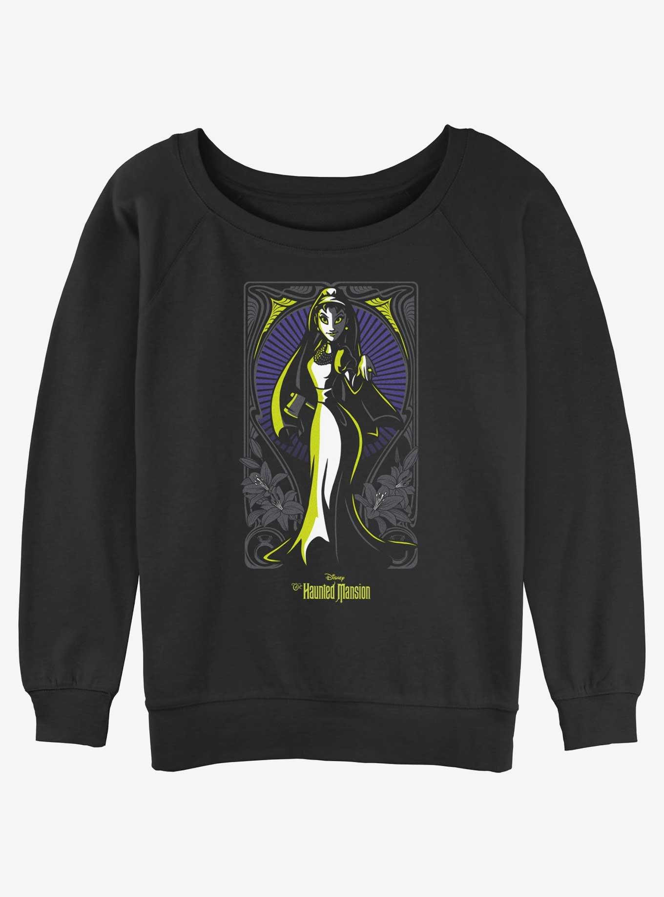 Disney Haunted Mansion Bride Portrait Nouveau Womens Slouchy Sweatshirt, , hi-res