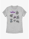 Disney Haunted Mansion Map Womens T-Shirt, ATH HTR, hi-res