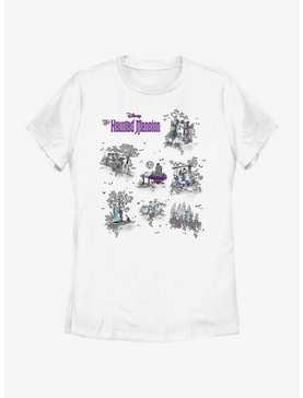Disney Haunted Mansion Map Womens T-Shirt, , hi-res