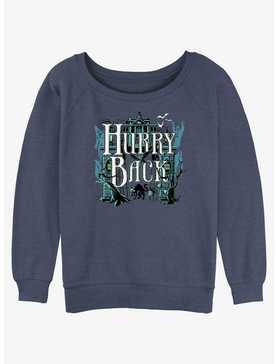Disney Haunted Mansion Hurry Back Womens Slouchy Sweatshirt, , hi-res