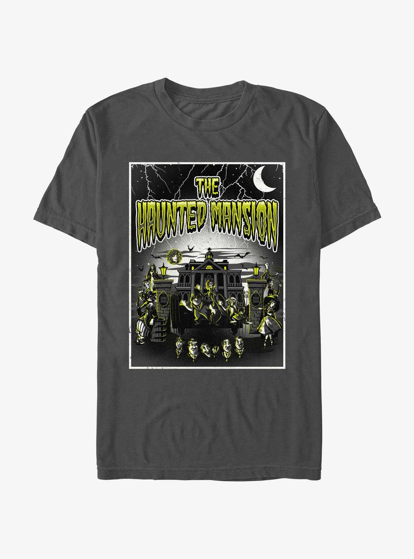 Disney Haunted Mansion Horror Mansion Poster T-Shirt Her Universe Web Exclusive, , hi-res