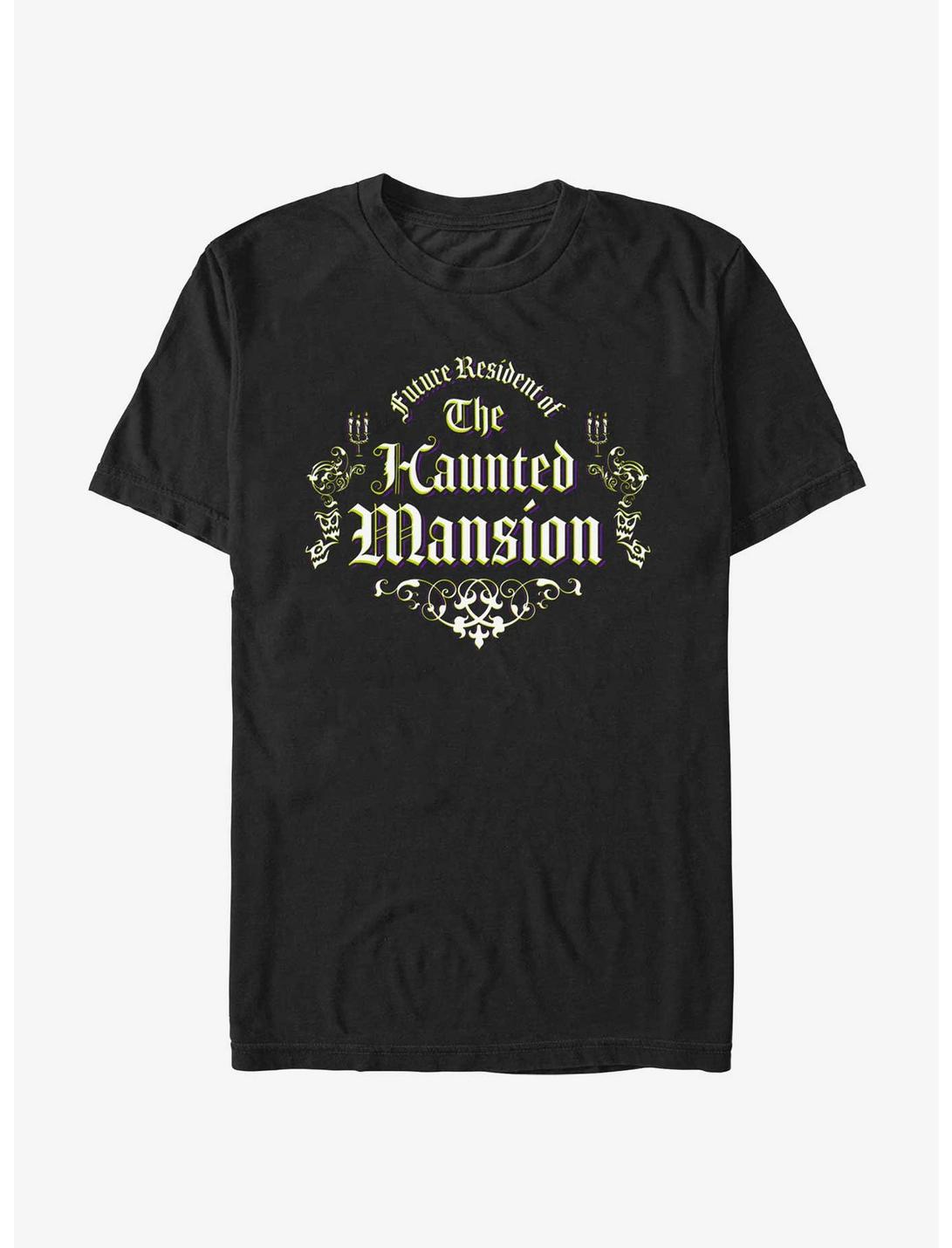 Disney Haunted Mansion Future Resident T-Shirt, BLACK, hi-res