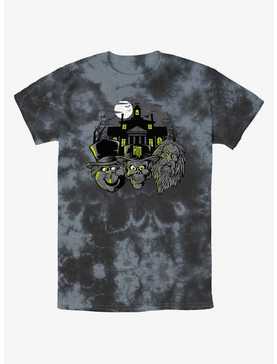 Disney Haunted Mansion Hitchhiking Ghosts Heads Tie-Dye T-Shirt, , hi-res