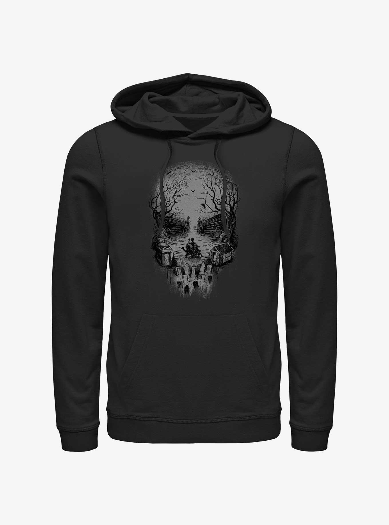 Disney Haunted Mansion Skull Graveyard Ghosts Hoodie, , hi-res