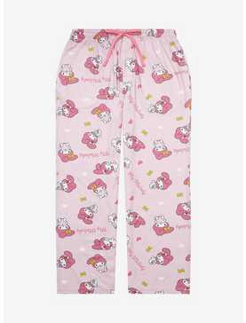 Sanrio My Melody Allover Print Women's Plus Size Sleep Pants - BoxLunch Exclusive, , hi-res