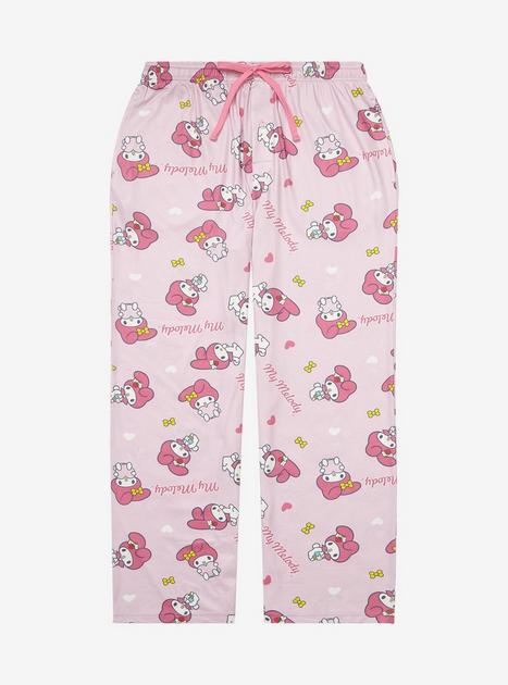 Sanrio My Melody Allover Print Women's Plus Size Sleep Pants