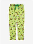 Sanrio Keroppi Allover Print Sleep Pants - BoxLunch Exclusive, LIGHT GREEN, hi-res