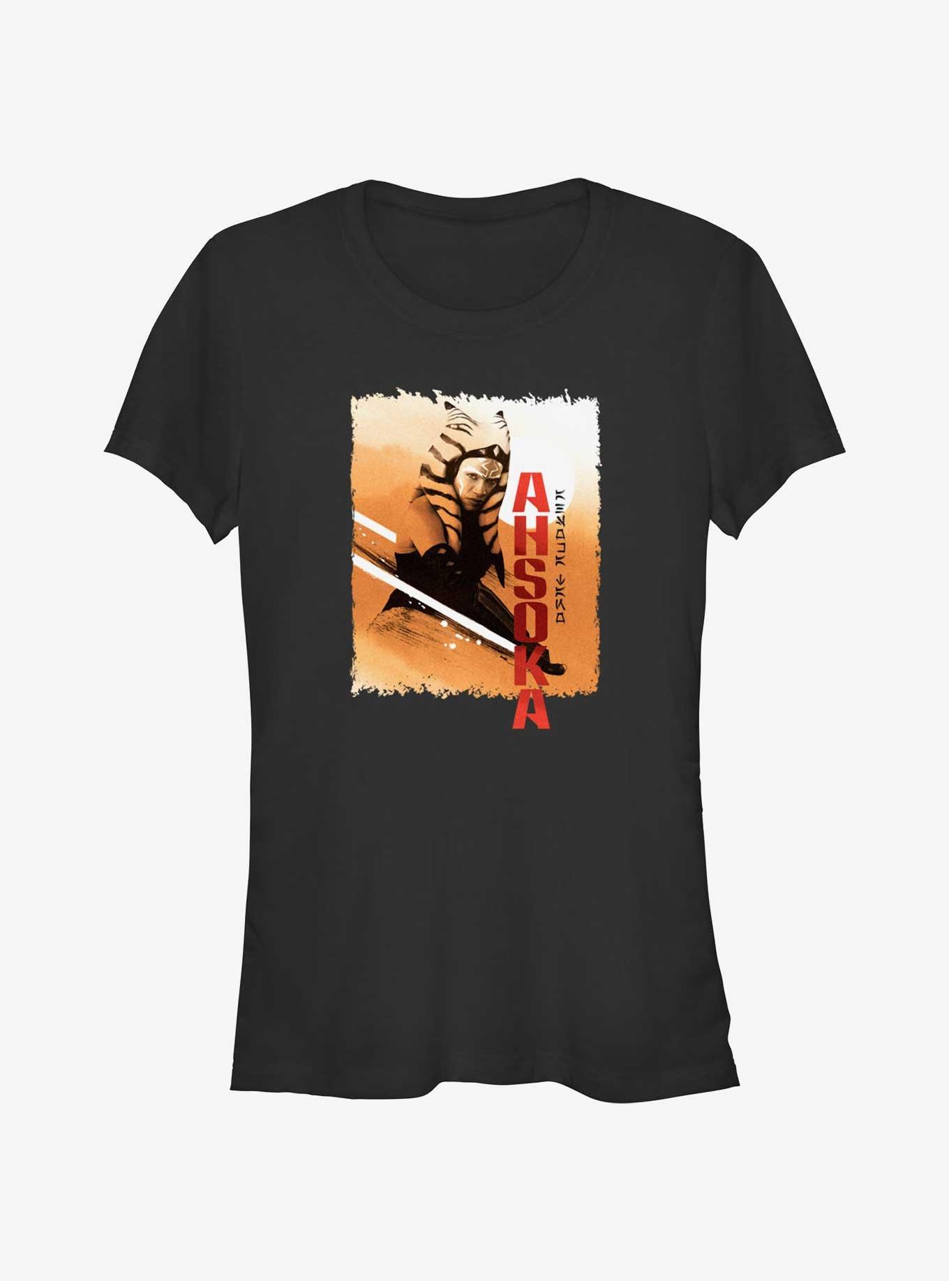 Star Wars Ahsoka Warm Tonal Swoosh Girls T-Shirt, , hi-res