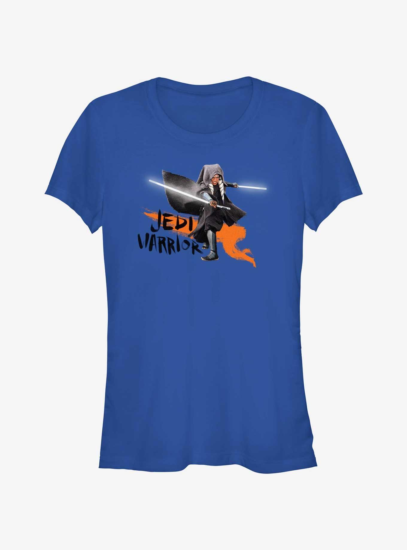 Star Wars Ahsoka Jedi Warrior Girls T-Shirt, ROYAL, hi-res