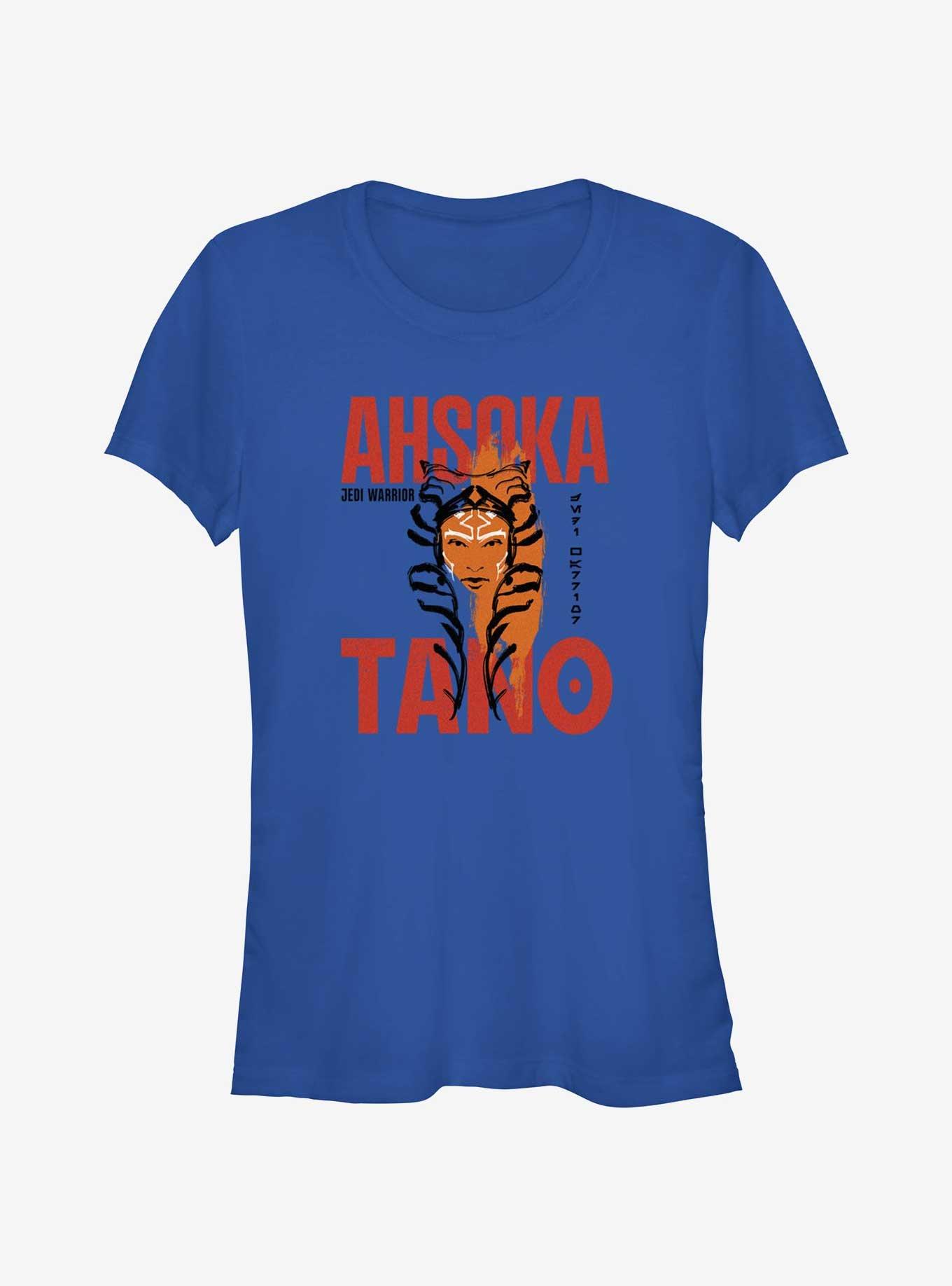 Star Wars Ahsoka Face Overlay Girls T-Shirt, , hi-res