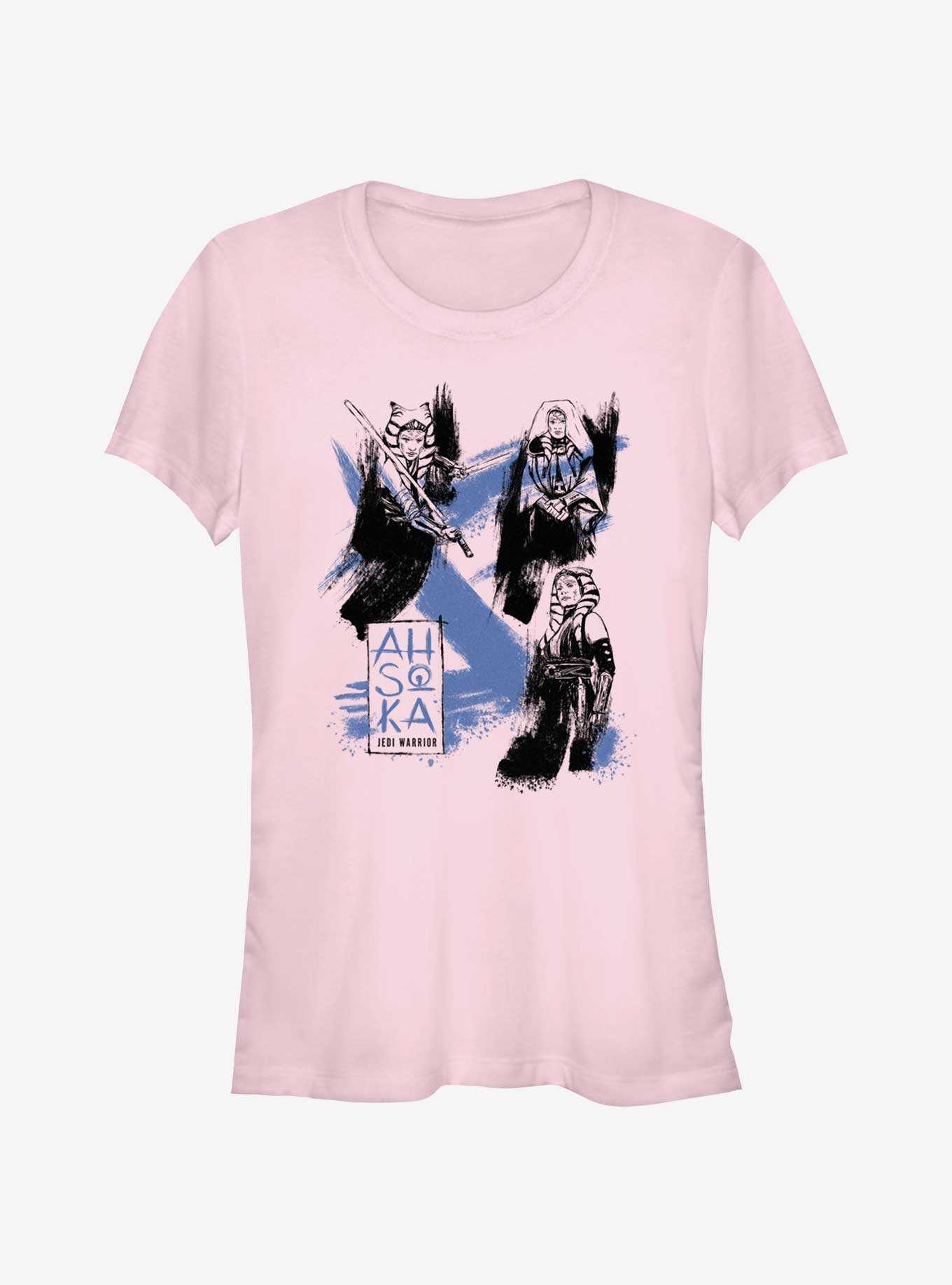Star Wars Ahsoka Jedi Strokes Girls T-Shirt, , hi-res
