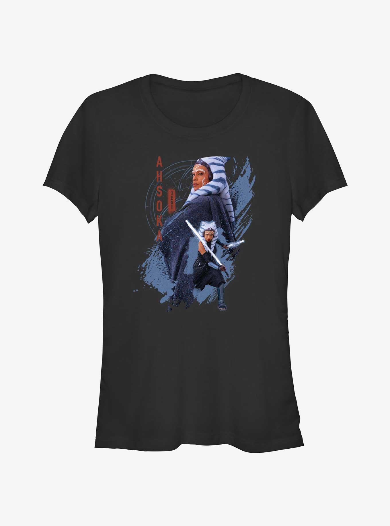 Star Wars Ahsoka Friend Of Skywalker Girls T-Shirt, BLACK, hi-res