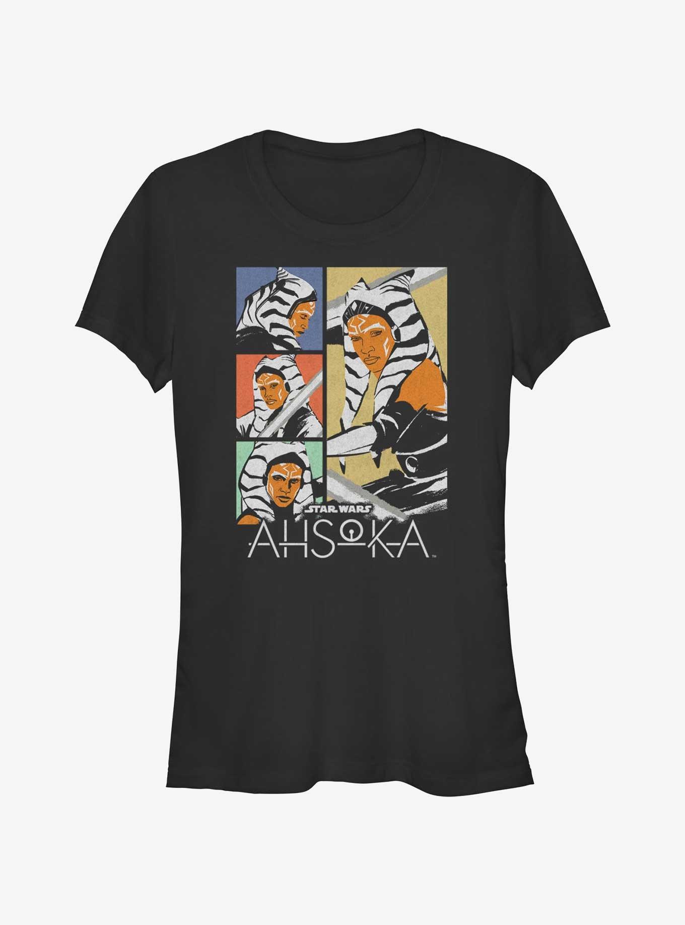 Star Wars Ahsoka Jedi Box Up Girls T-Shirt