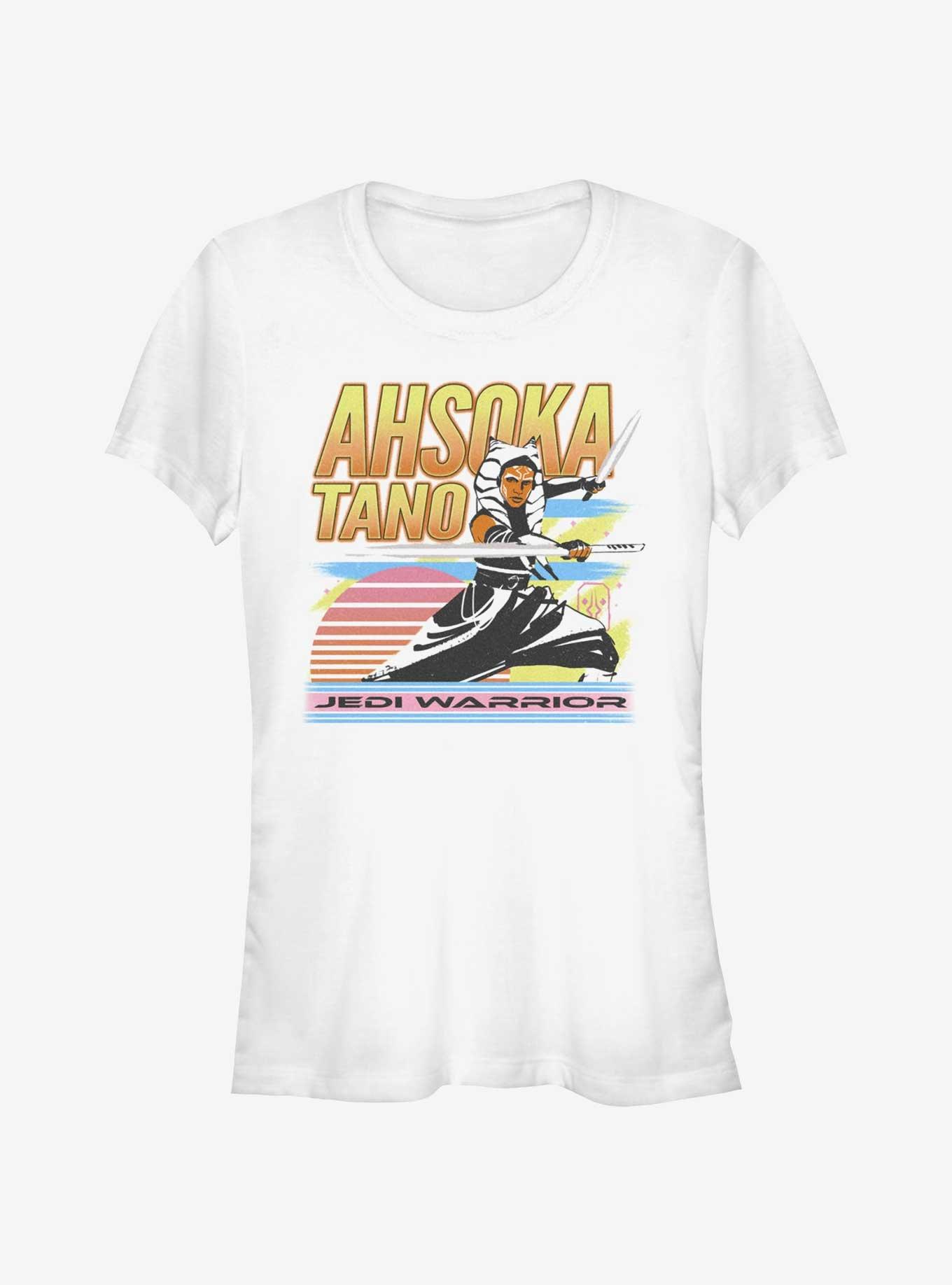 Star Wars Ahsoka Jedi Retro Warrior Girls T-Shirt, , hi-res