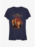 Star Wars Ahsoka Mandalorian Sabine Wren Girls T-Shirt, NAVY, hi-res