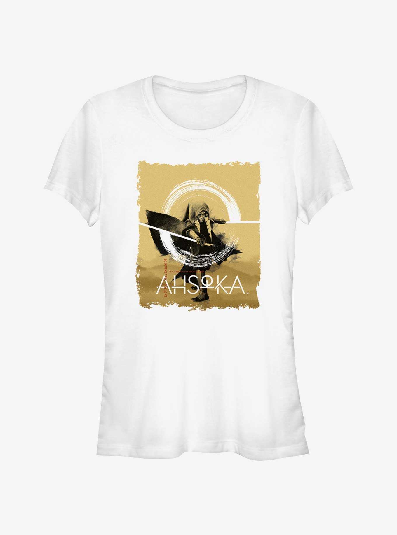 Star Wars Ahsoka Circular Saber Girls T-Shirt, , hi-res