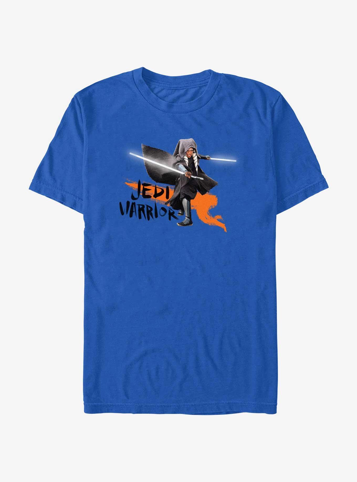 Star Wars Ahsoka Jedi Warrior T-Shirt, ROYAL, hi-res