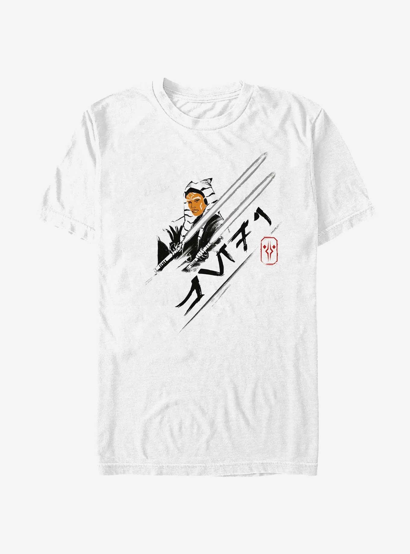 Star Wars Ahsoka Dual Wield Saber T-Shirt, , hi-res