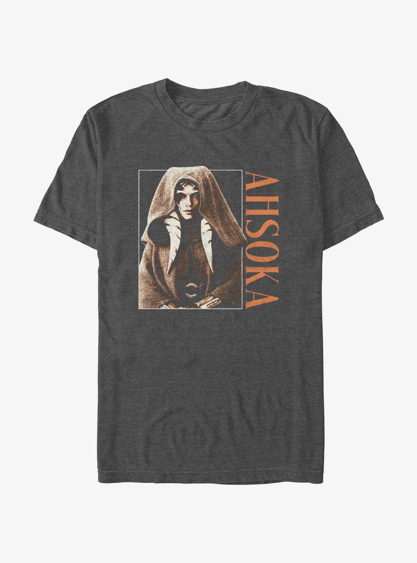 Star Wars Ahsoka Cloaked Jedi T-Shirt Hot Topic Web Exclusive, , hi-res