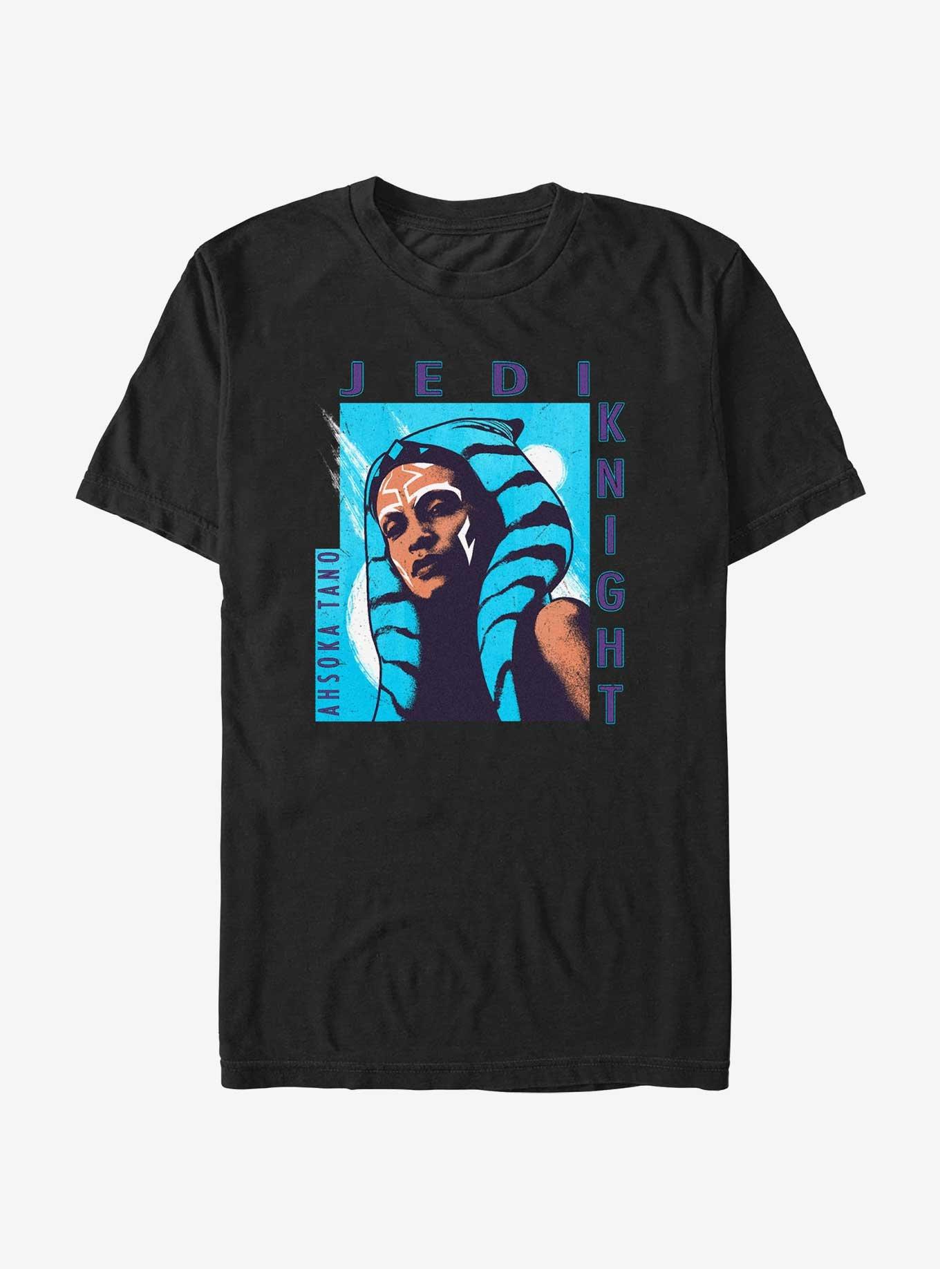 Star Wars Ahsoka Jedi Knight Tano T-Shirt, BLACK, hi-res