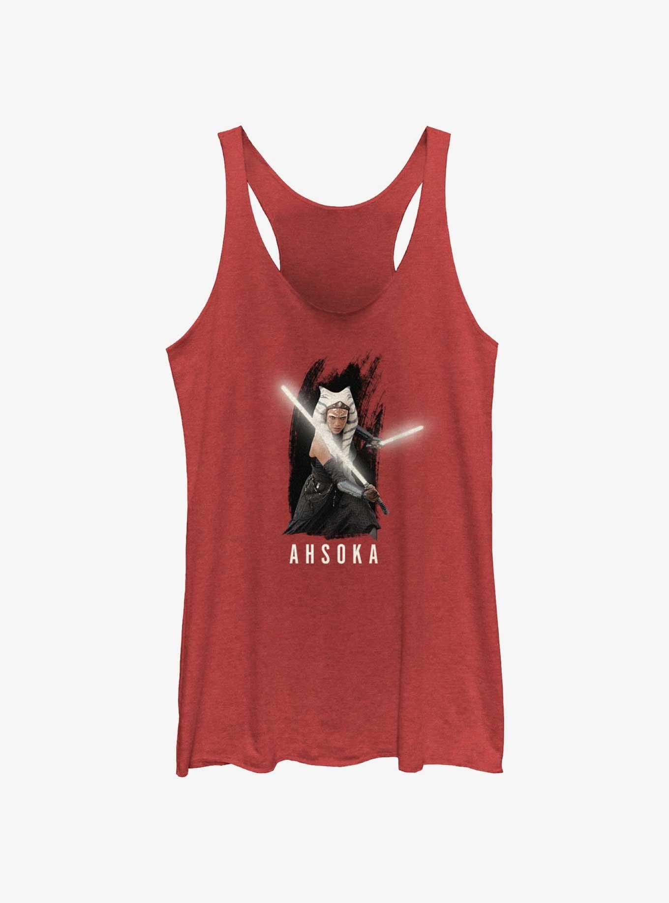 Star Wars Ahsoka Anakin's Padawan Girls Tank, RED HTR, hi-res