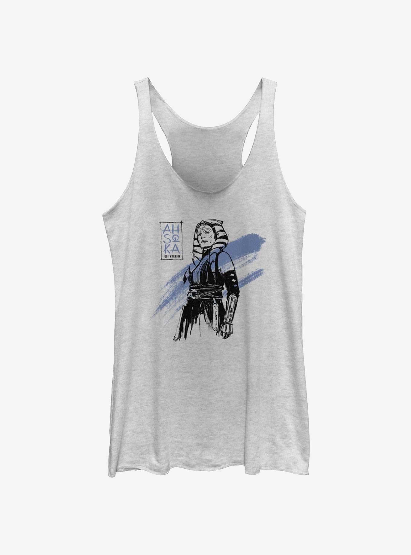 Star Wars Ahsoka Inky Ahsoka Girls Tank, , hi-res