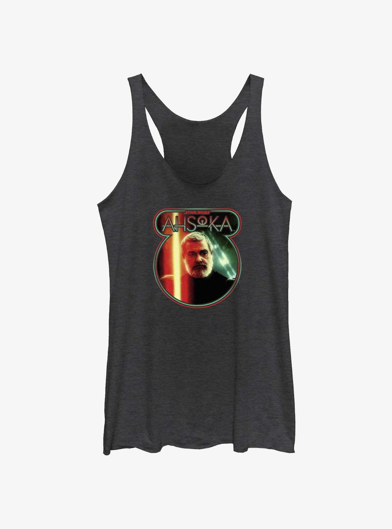 Star Wars Ahsoka Sith Baylan Skoll Girls Tank, BLK HTR, hi-res