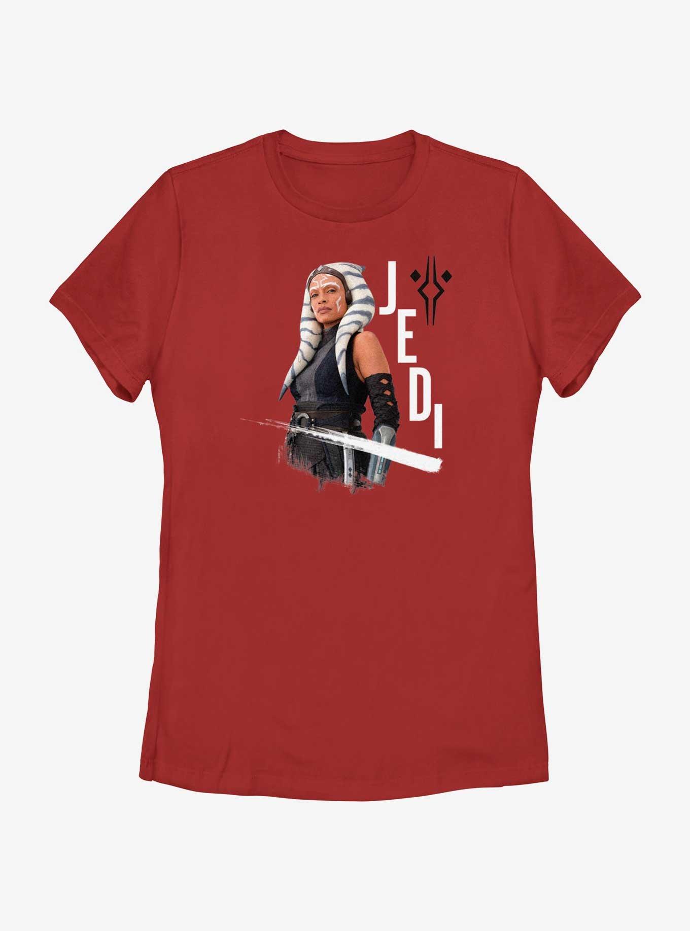 Star Wars Ahsoka Former Jedi Womens T-Shirt, RED, hi-res