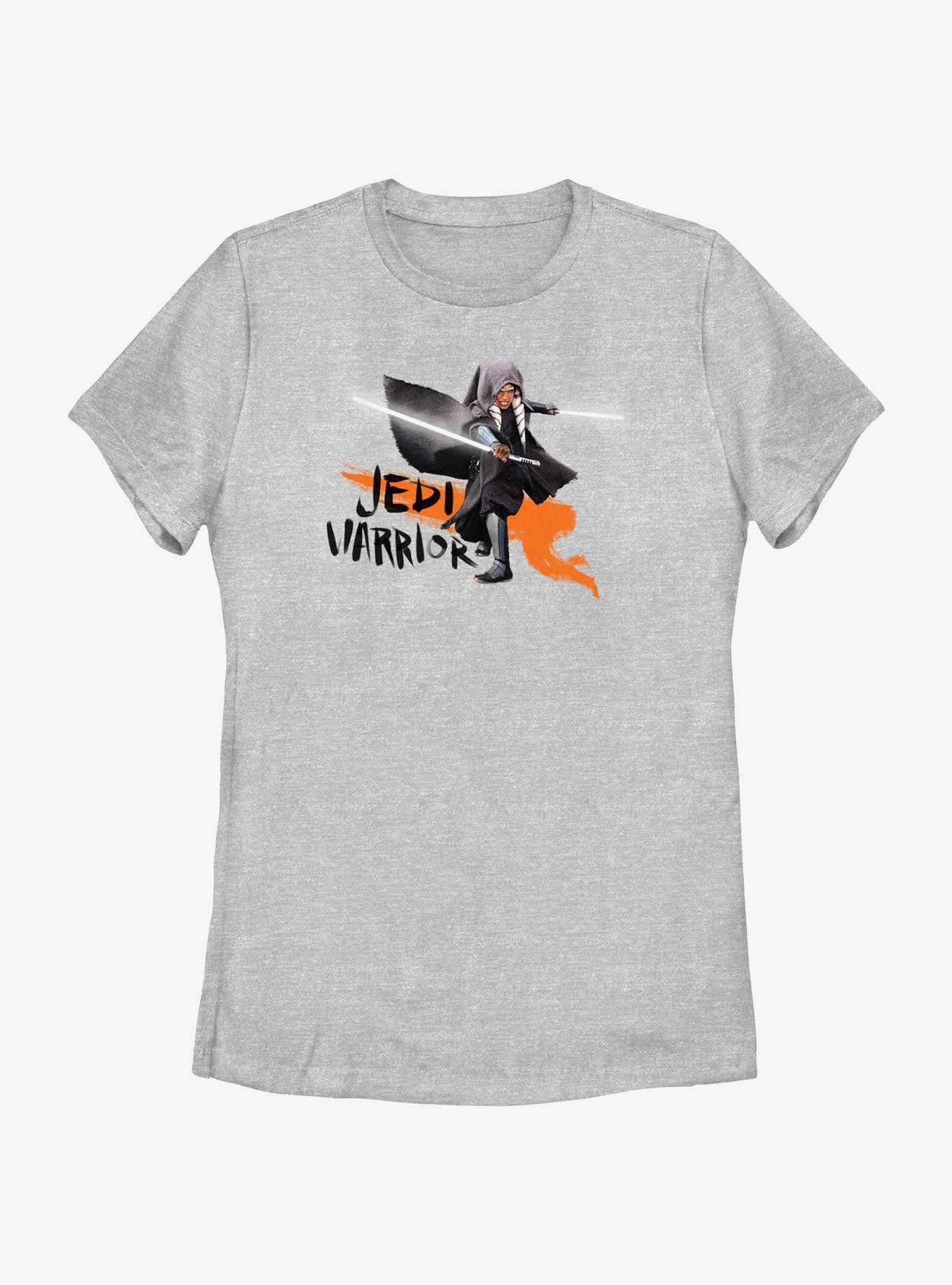 Star Wars Ahsoka Jedi Warrior Womens T-Shirt, ATH HTR, hi-res