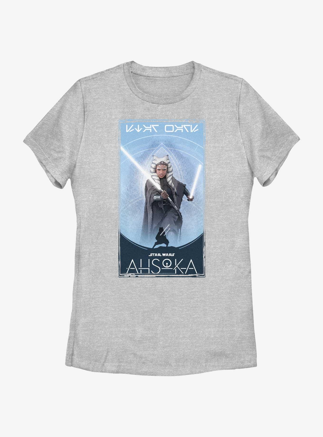 Star Wars Ahsoka Jedi Poster Womens T-Shirt, , hi-res