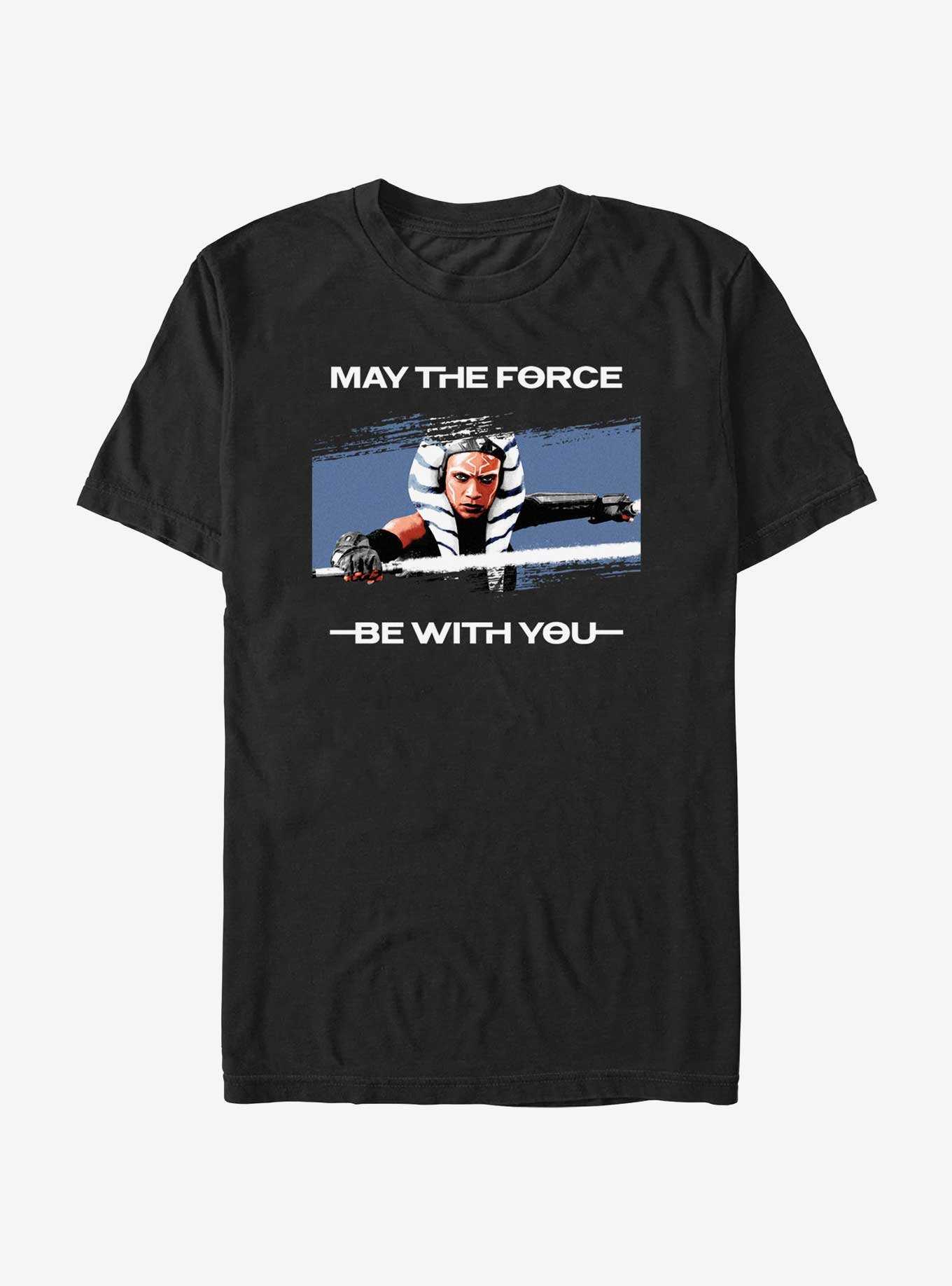Star Wars Ahsoka May The Force Be With You Portrait T-Shirt, , hi-res