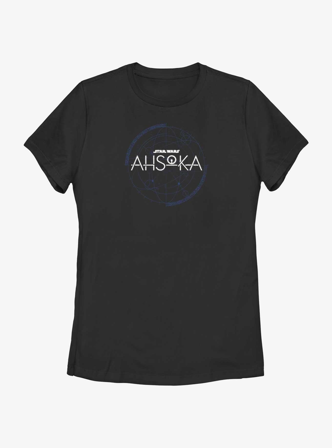 Star Wars Ahsoka Planetary Logo Womens T-Shirt, , hi-res