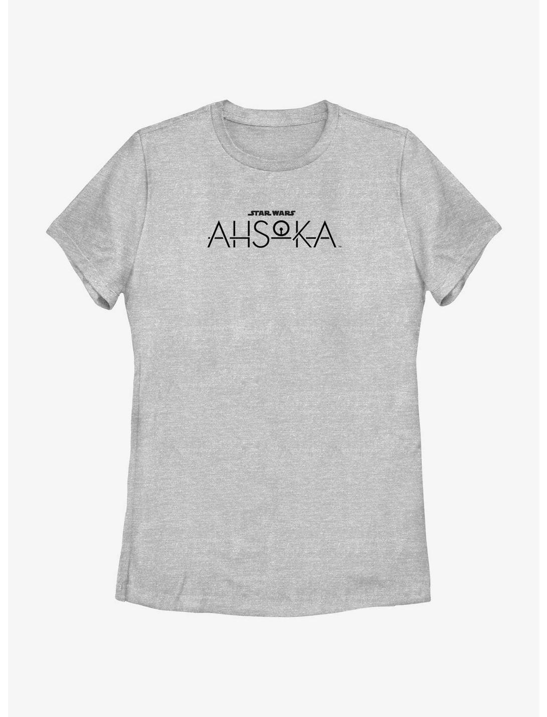 Star Wars Ahsoka Dark Logo Womens T-Shirt, ATH HTR, hi-res