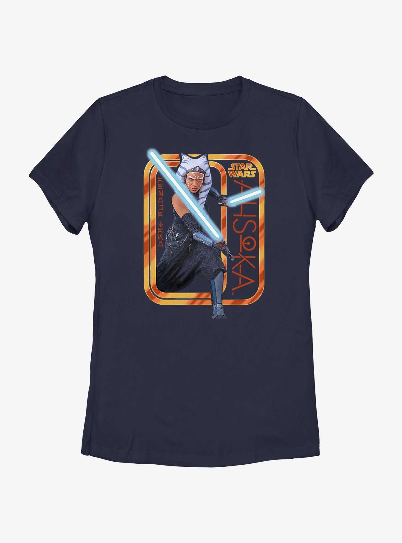 Star Wars Ahsoka Saber Badge Womens T-Shirt, , hi-res