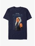 Star Wars Ahsoka Celestial Jedi T-Shirt BoxLunch Web Exclusive, NAVY, hi-res