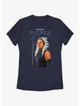 Star Wars Ahsoka Celestial Jedi Womens T-Shirt BoxLunch Web Exclusive, NAVY, hi-res