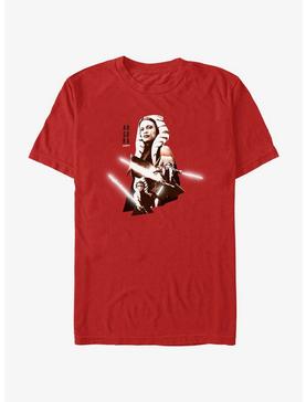 Star Wars Ahsoka Hero Portrait T-Shirt, , hi-res