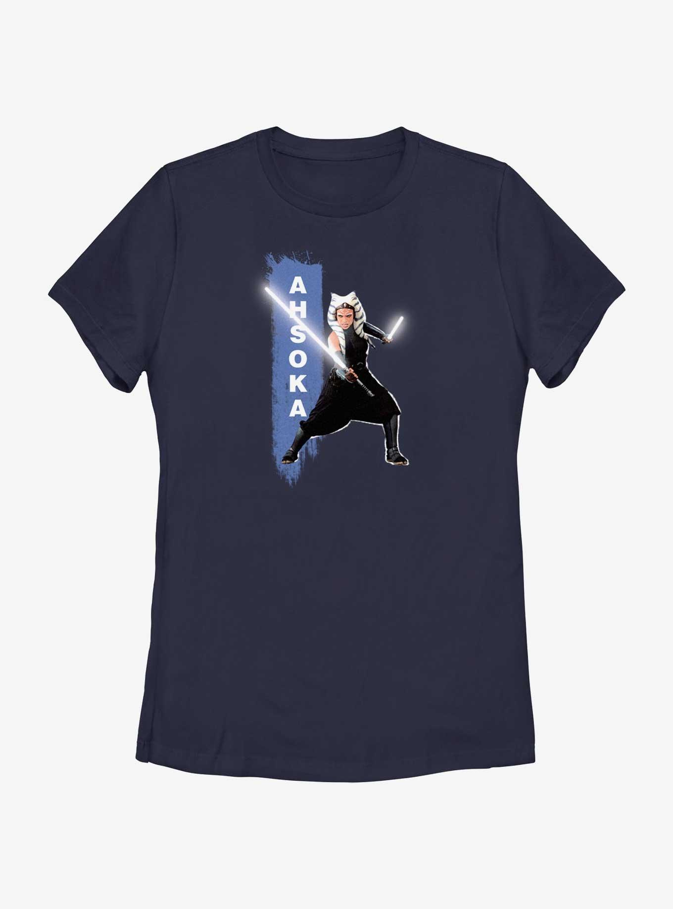 Star Wars Ahsoka Two Sabers Womens T-Shirt, , hi-res