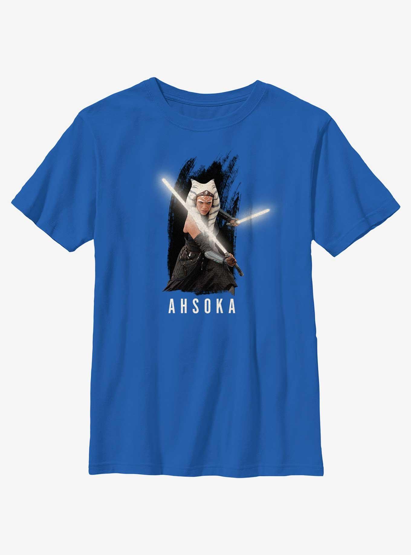 Star Wars Ahsoka Anakin's Padawan Youth T-Shirt, ROYAL, hi-res