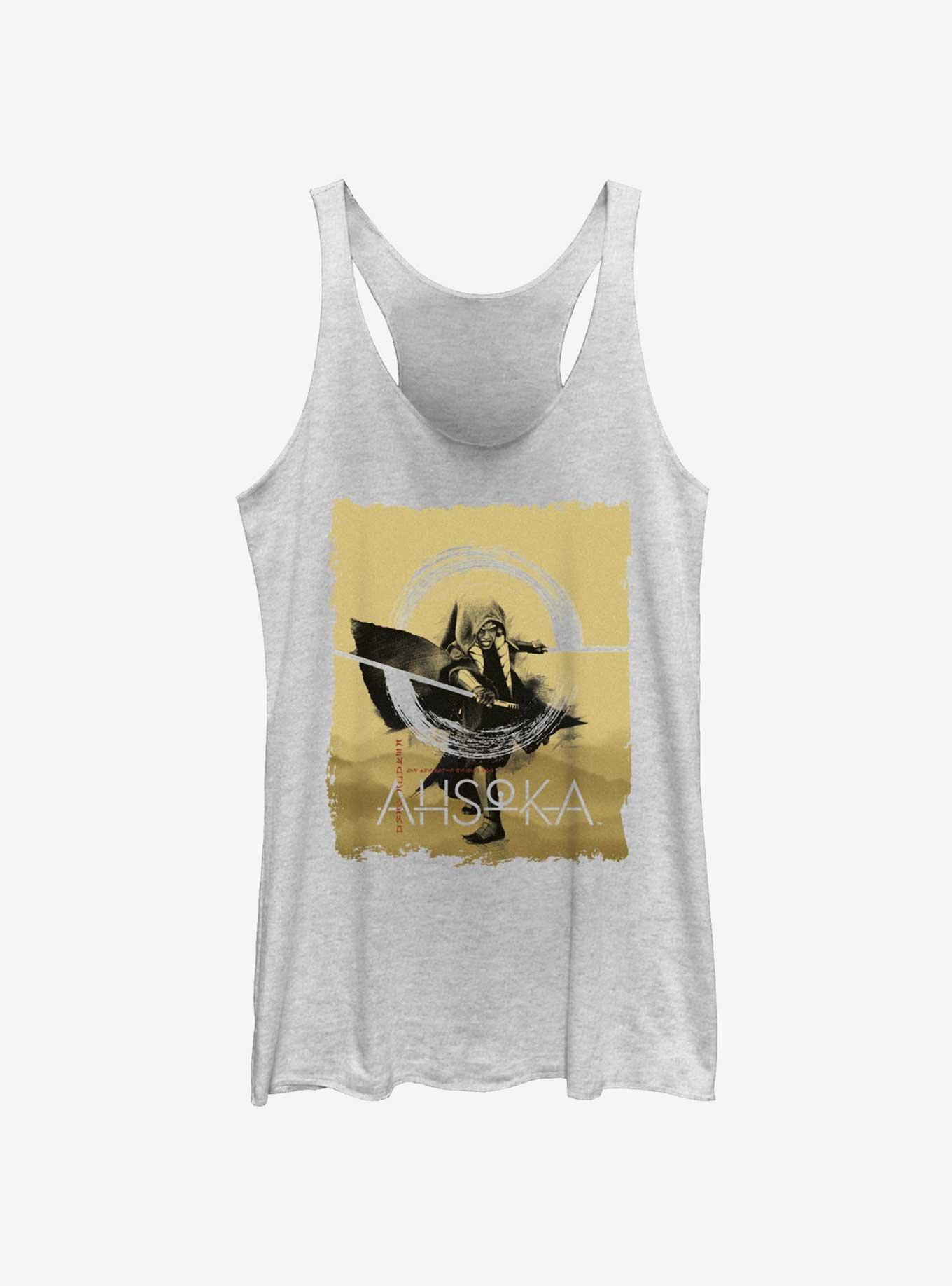 Star Wars Ahsoka Circular Saber Womens Tank Top, , hi-res