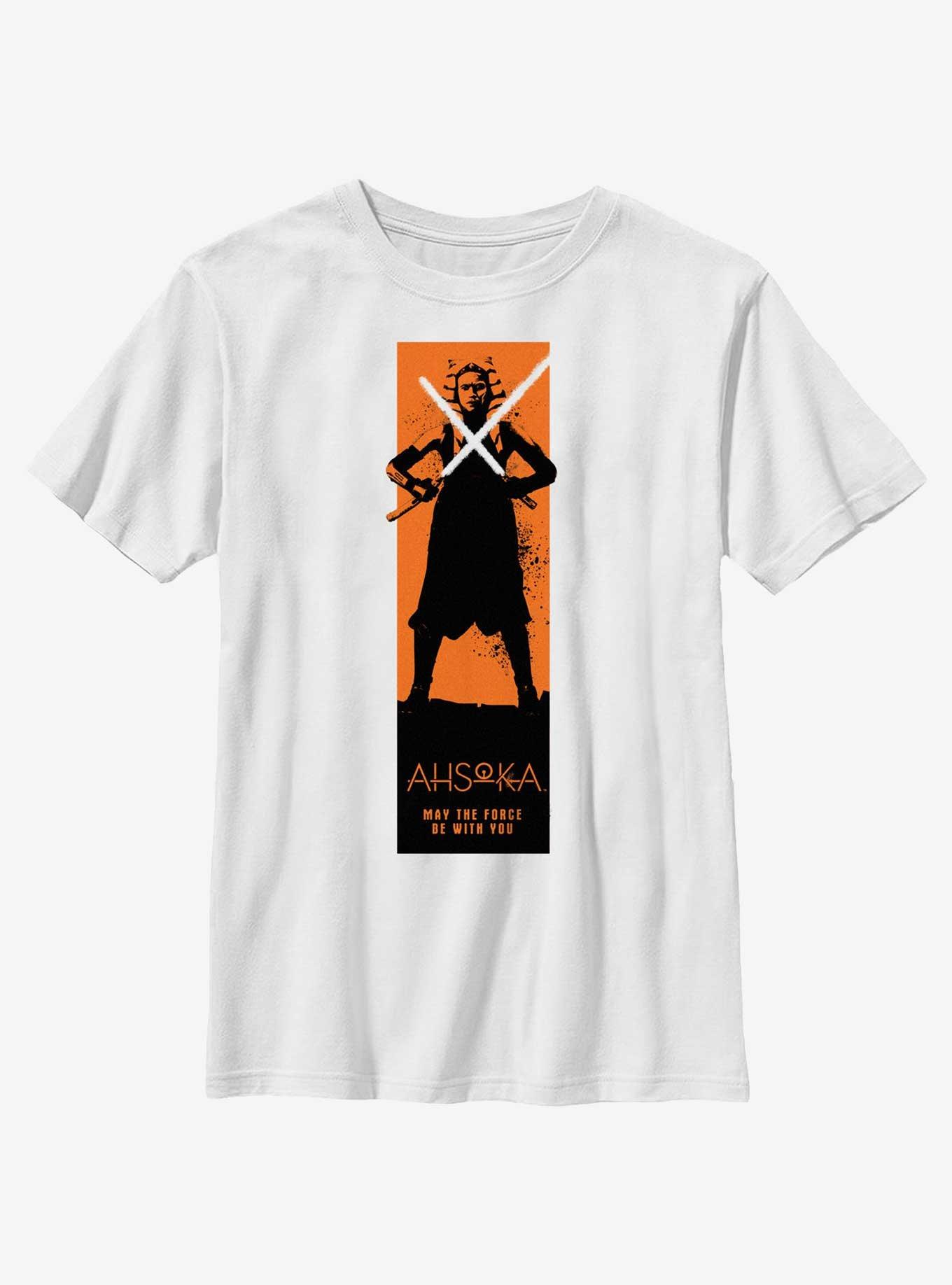 Star Wars Ahsoka Force Block Youth T-Shirt, , hi-res