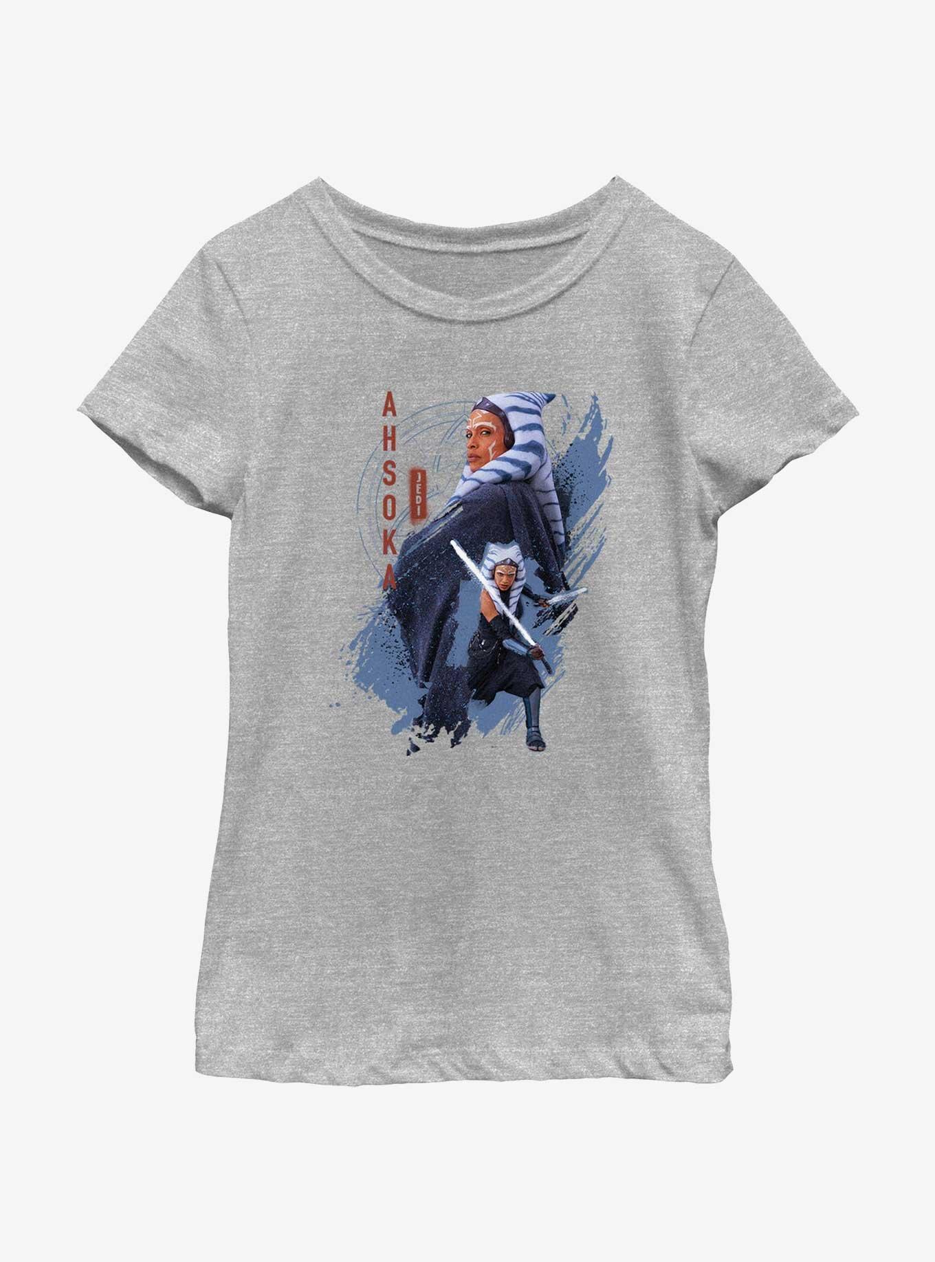 Star Wars Ahsoka Friend Of Skywalker Youth Girls T-Shirt, ATH HTR, hi-res